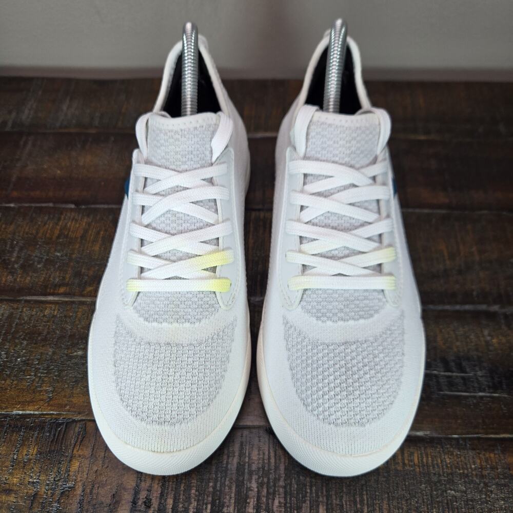 NEW Vessi Weekend Sneaker Mens Size 7 Waterproof Shoes Marble White - Picture 2 of 13